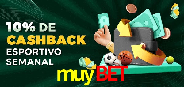 10% de bônus de cashback na muybet